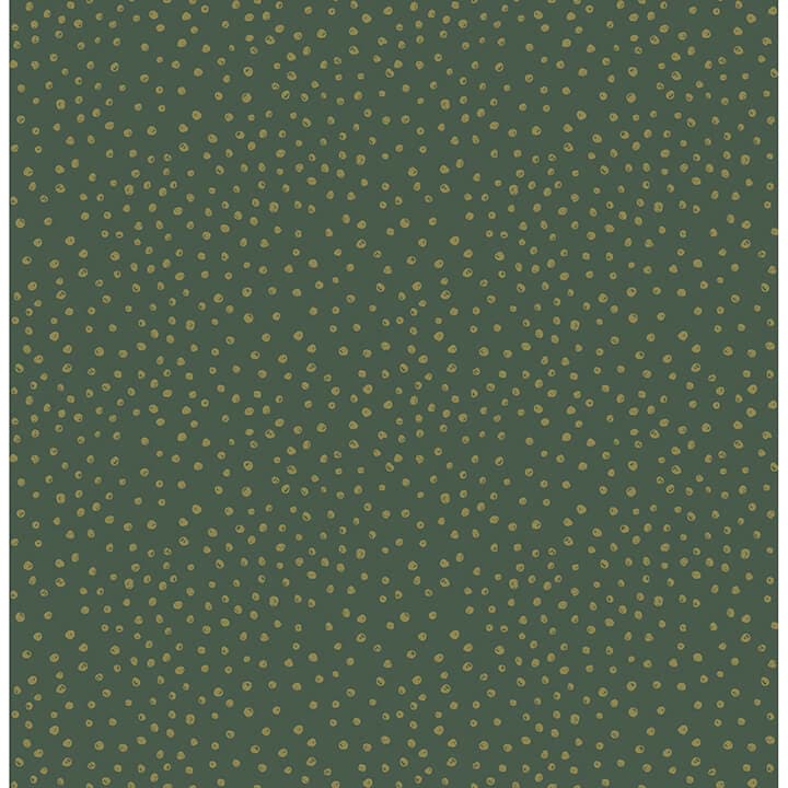 Cassie Green Petite Polka Wallpaper