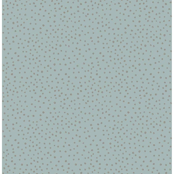 Cassie Light Blue Petite Polka Wallpaper