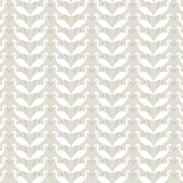 Elegant Birds Premium Peel + Stick Wallpaper- Neutral