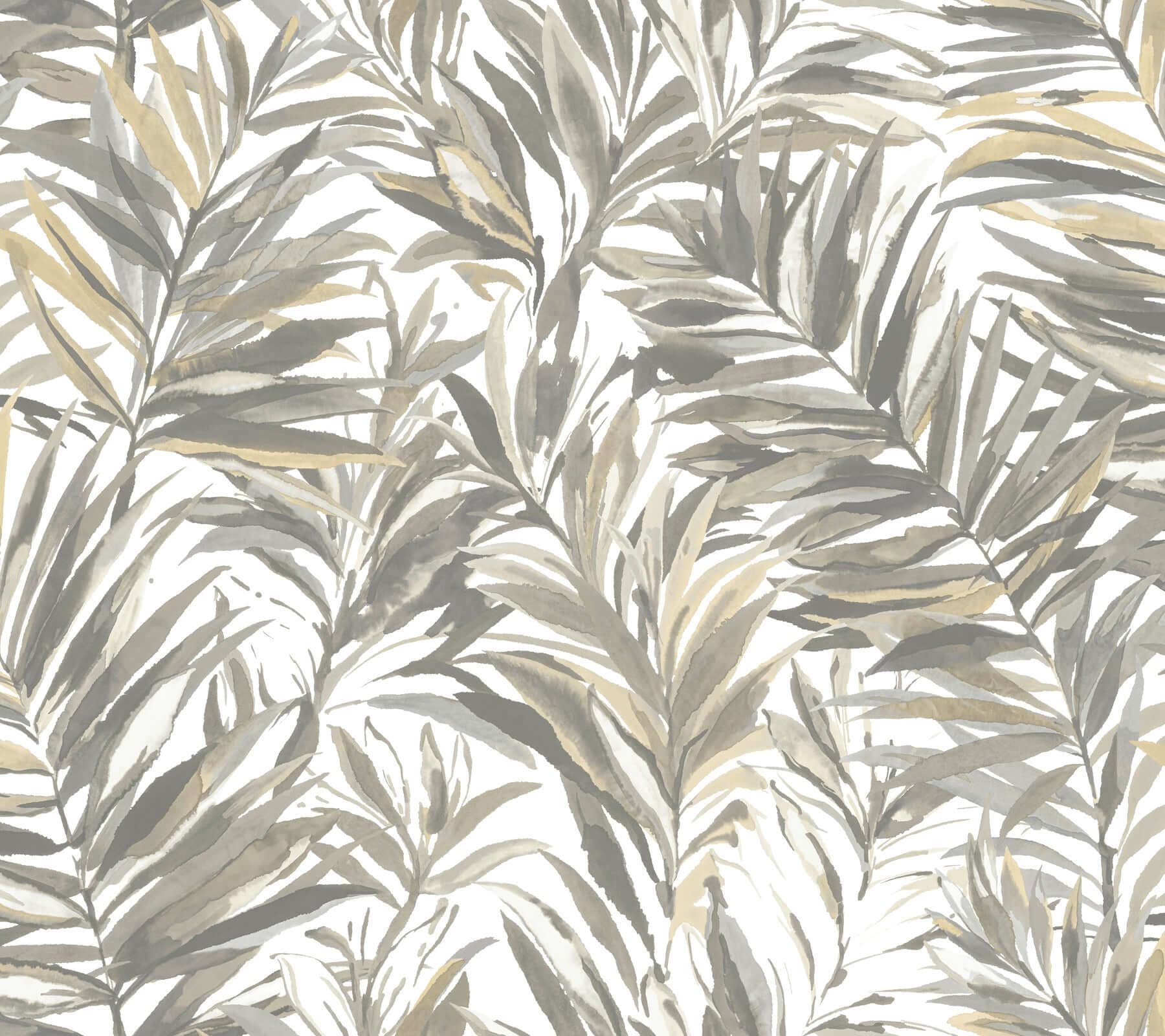 Swaying Palms Wallpaper- Neutral