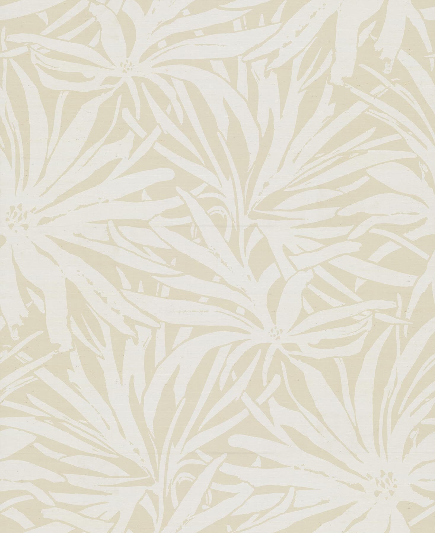 Floral Canopy Beige Mural