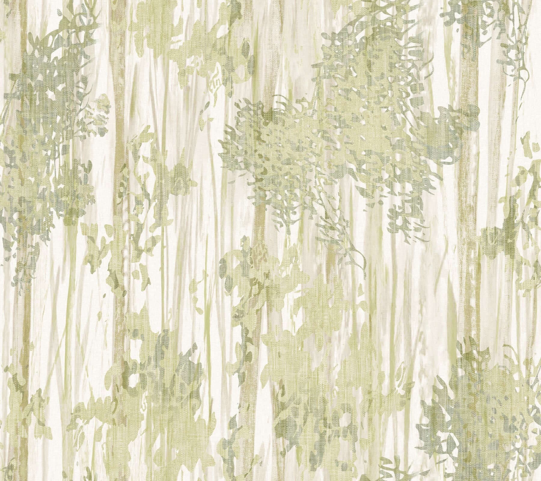 Aspen Grove Wallpaper- Green