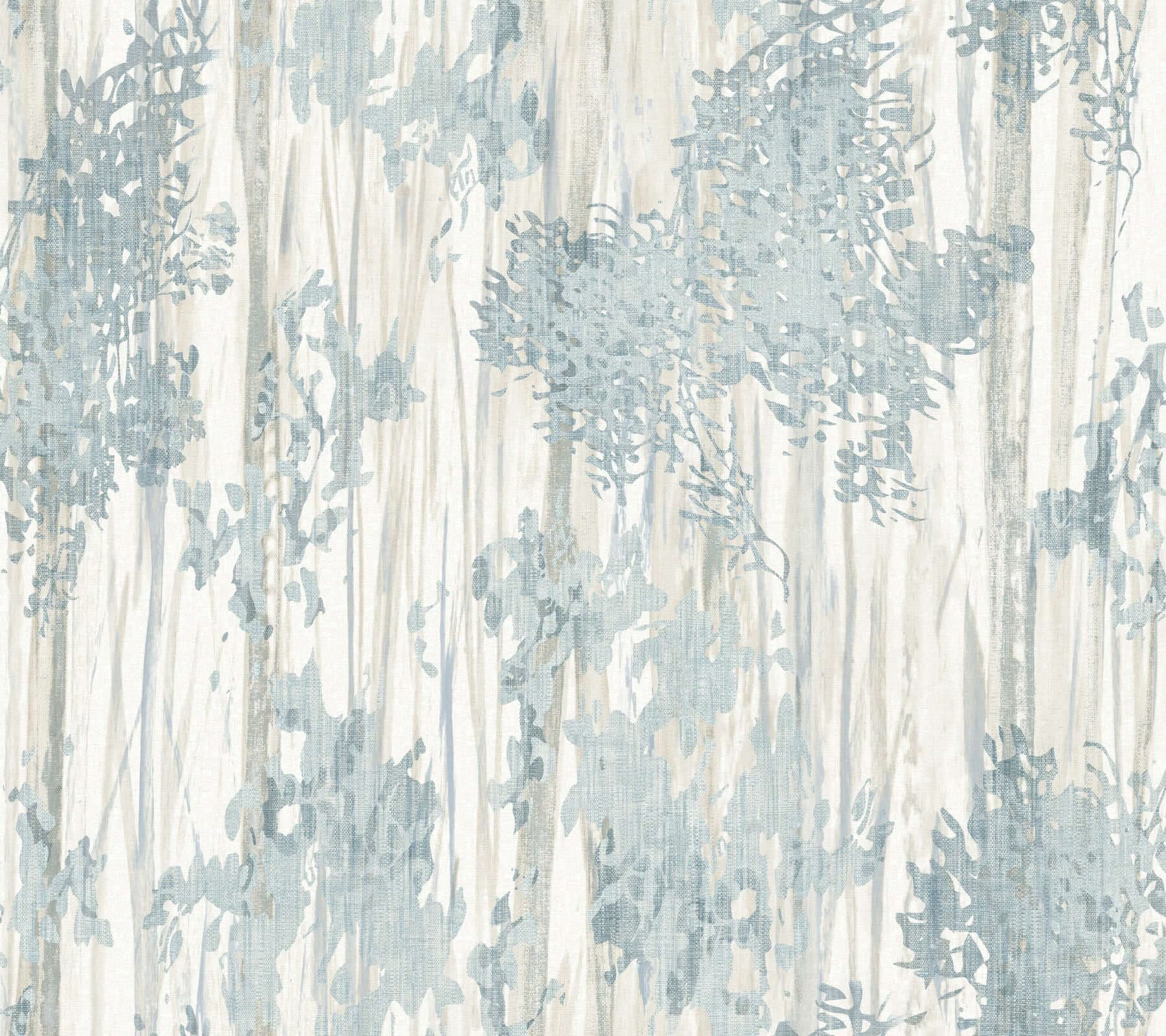 Aspen Grove Wallpaper- Blue