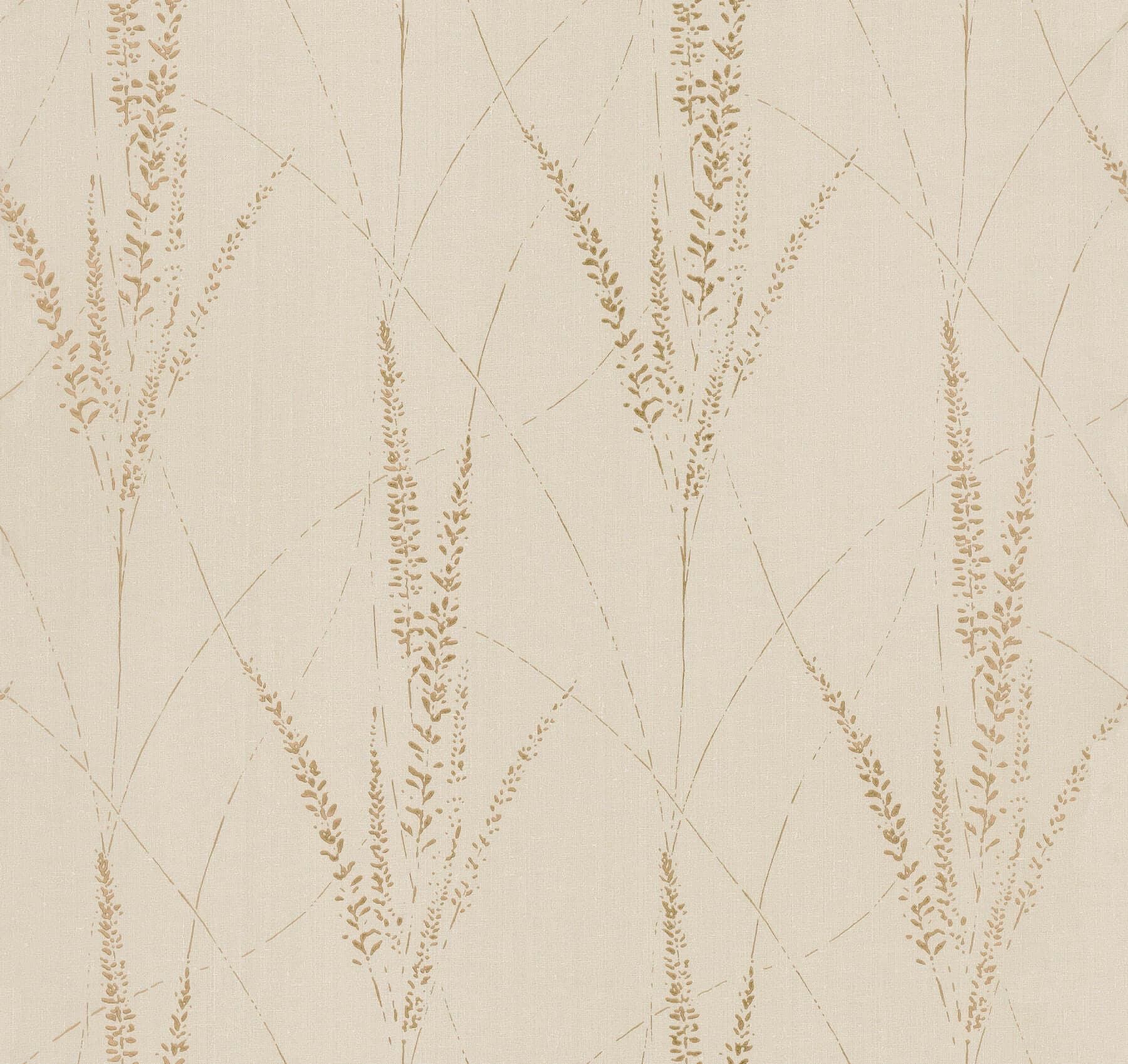 Graceful Willow Wallpaper- Pale Straw