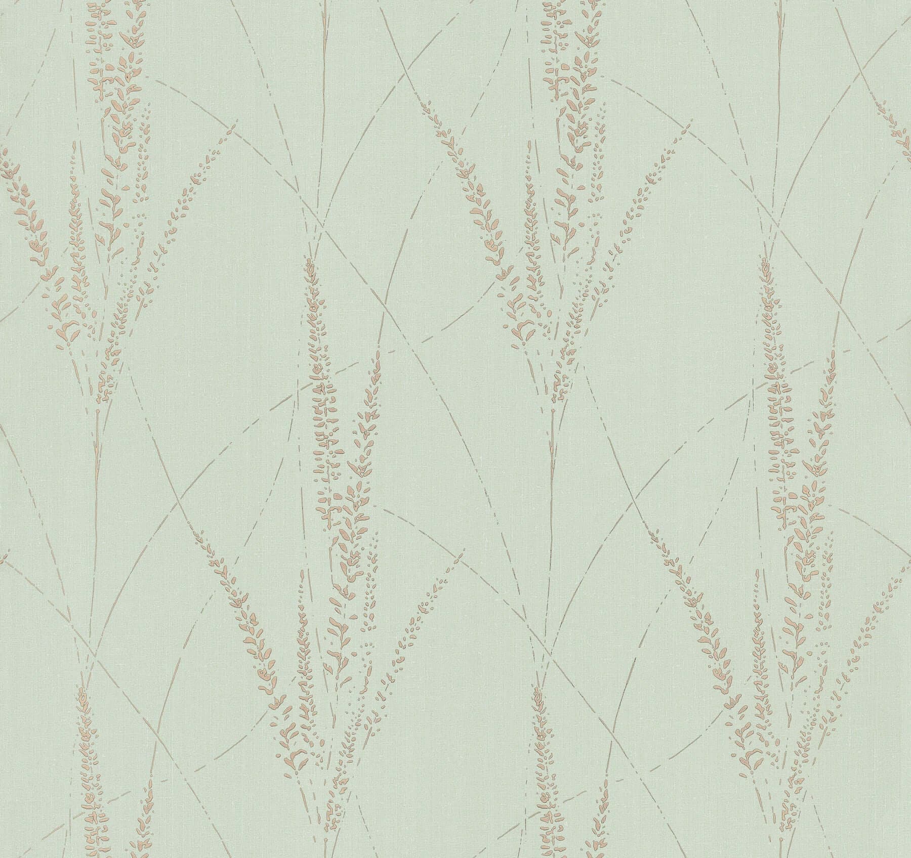 Graceful Willow Wallpaper- Lagoon
