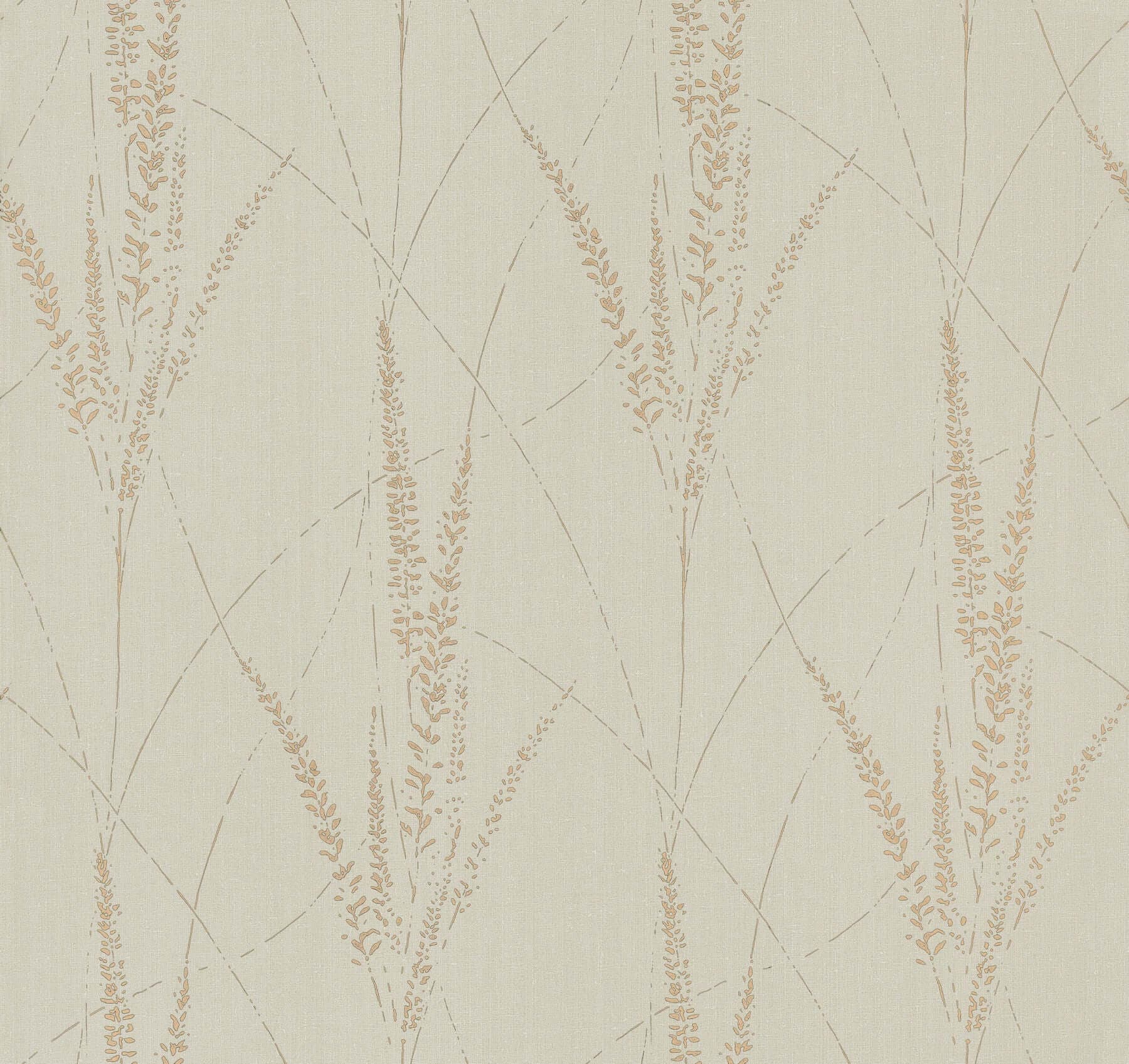 Graceful Willow Wallpaper- Stone