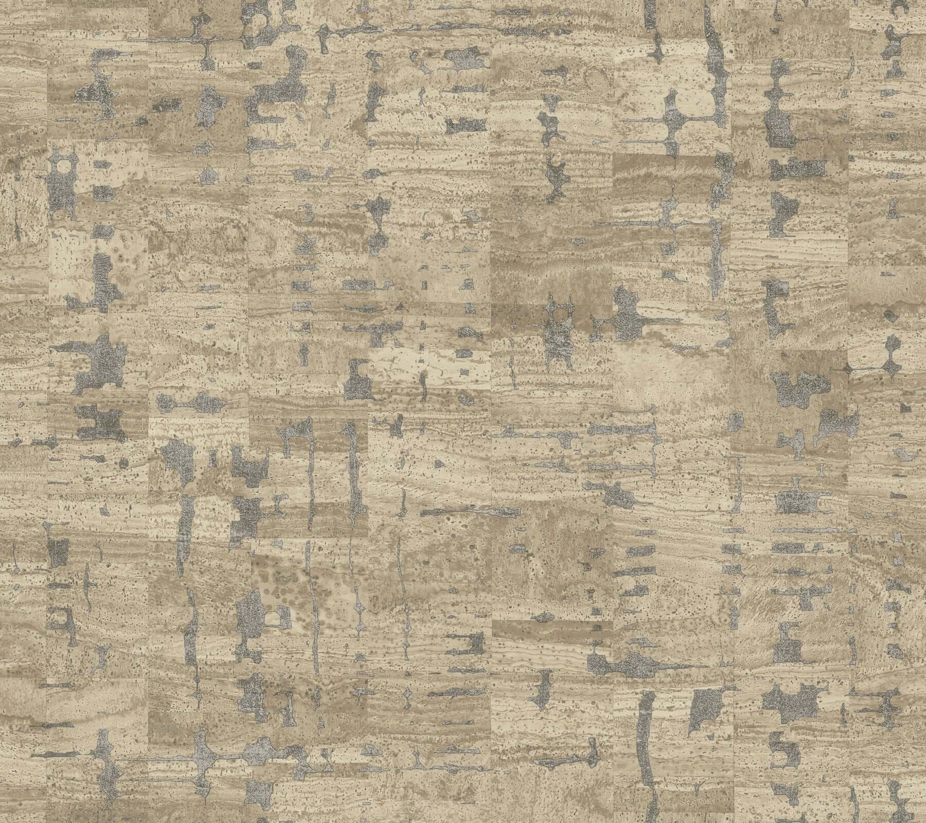 Pop The Cork Wallpaper- Taupe