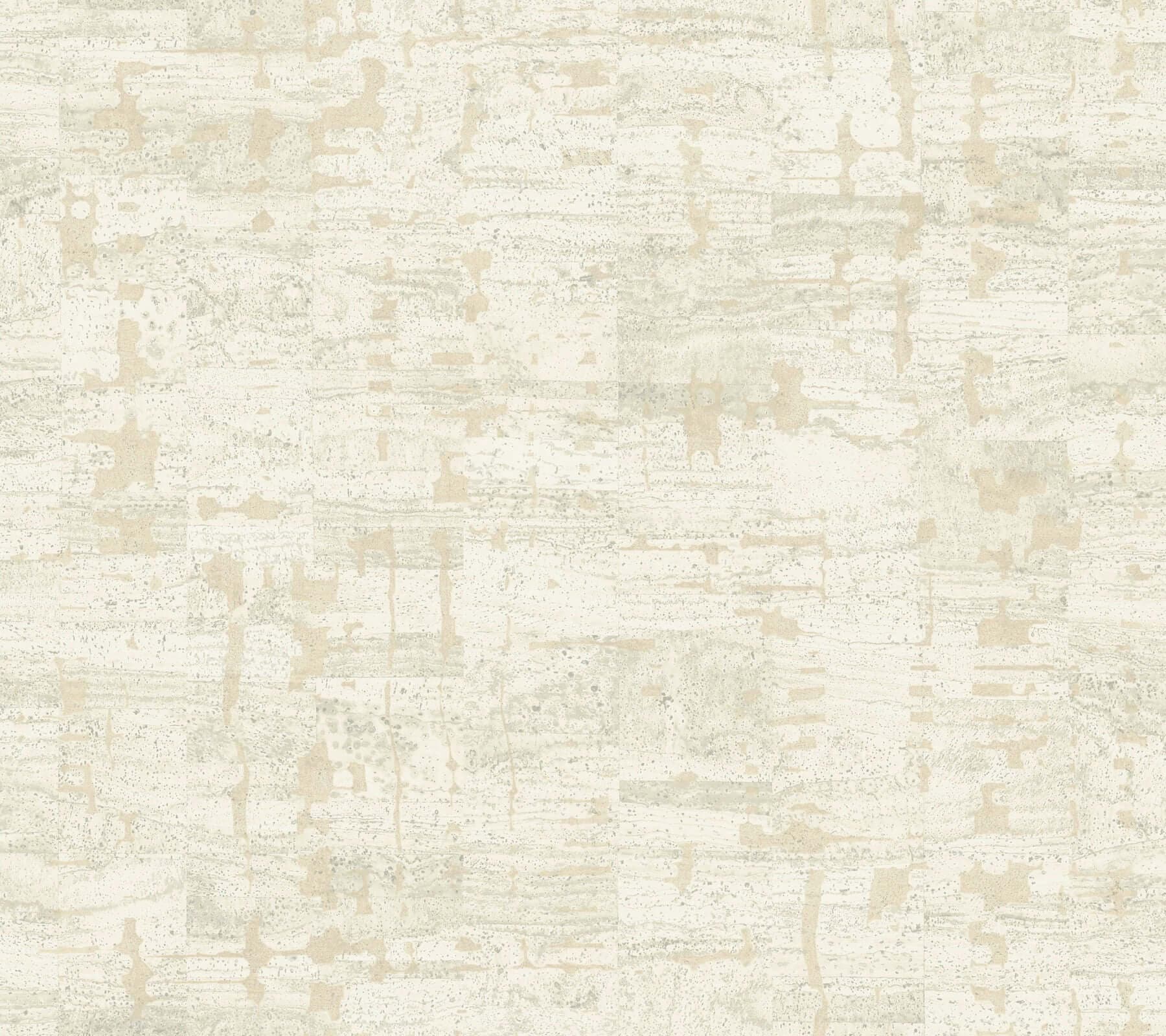Pop The Cork Wallpaper- White