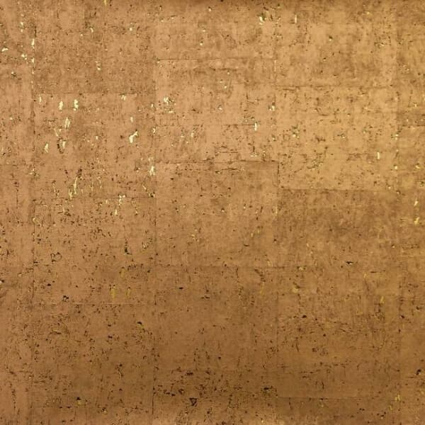 Cork Wallpaper- Copper