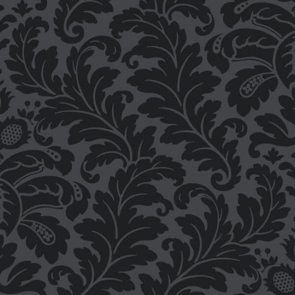 Modern Romance Wallpaper- Black