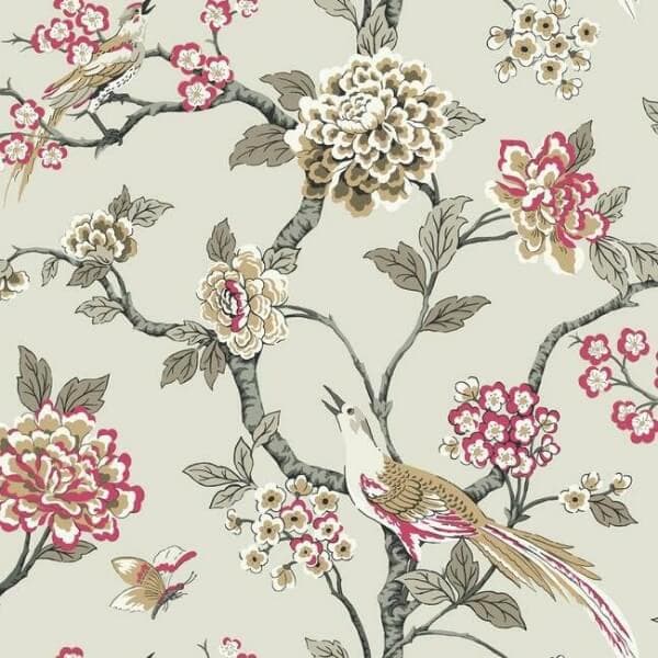 Fanciful Wallpaper- Taupe