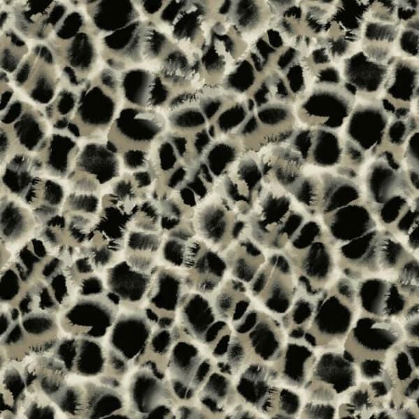 Leopard Rosettes Wallpaper- Natural