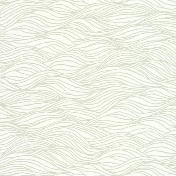 Sand Crest Wallpaper- Lily White