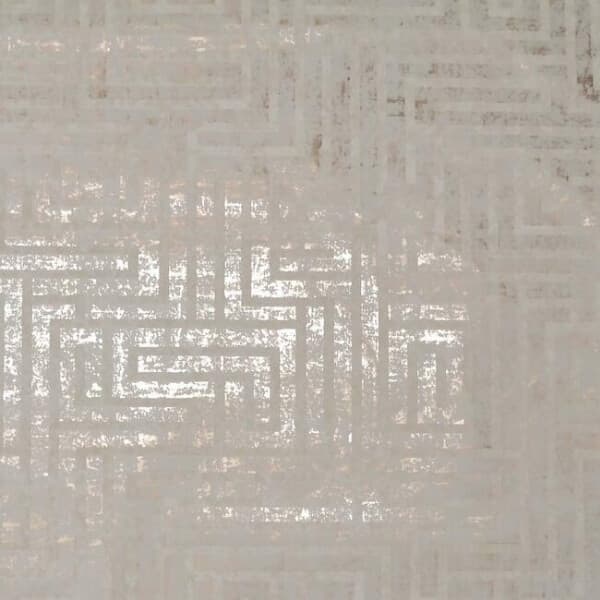 A-Maze Wallpaper- Glint/Cream