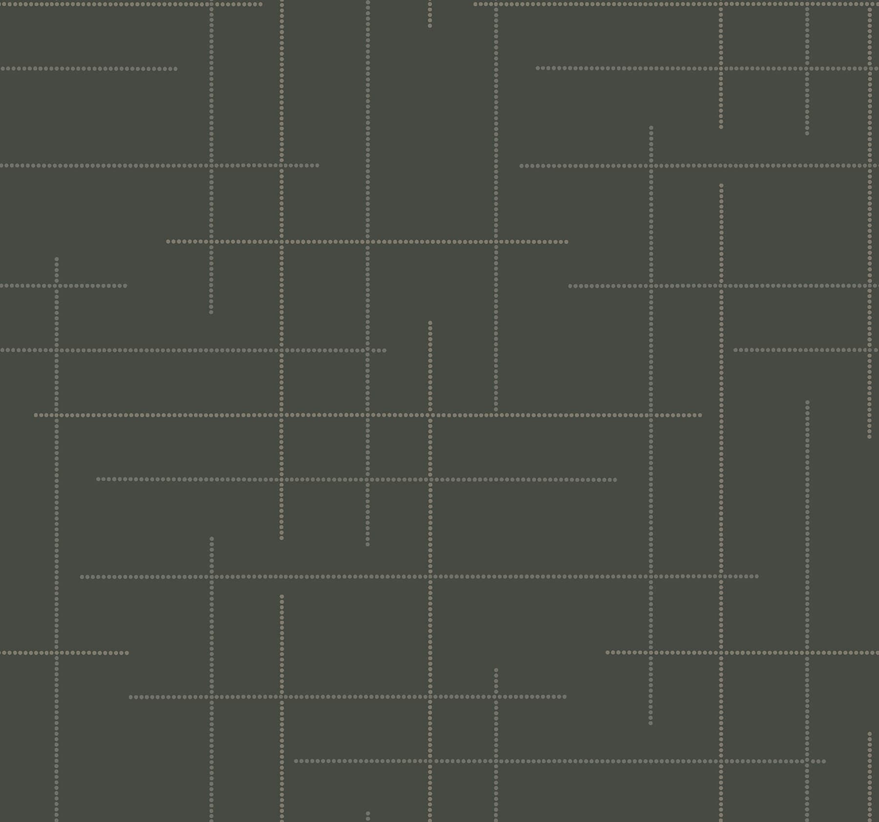 Wylie Moss Dotted Gridlines Wallpaper
