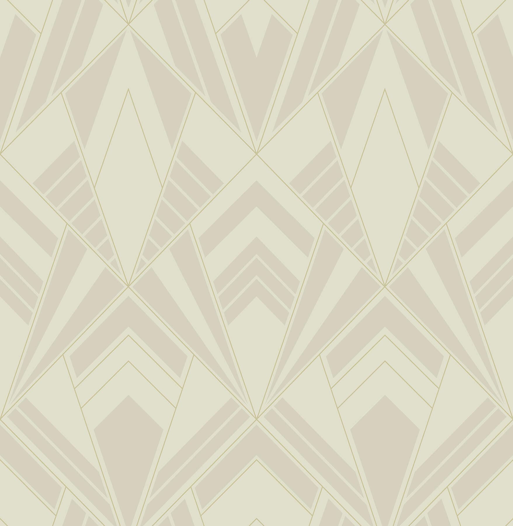 Allenby Pearl Flocked Wallpaper