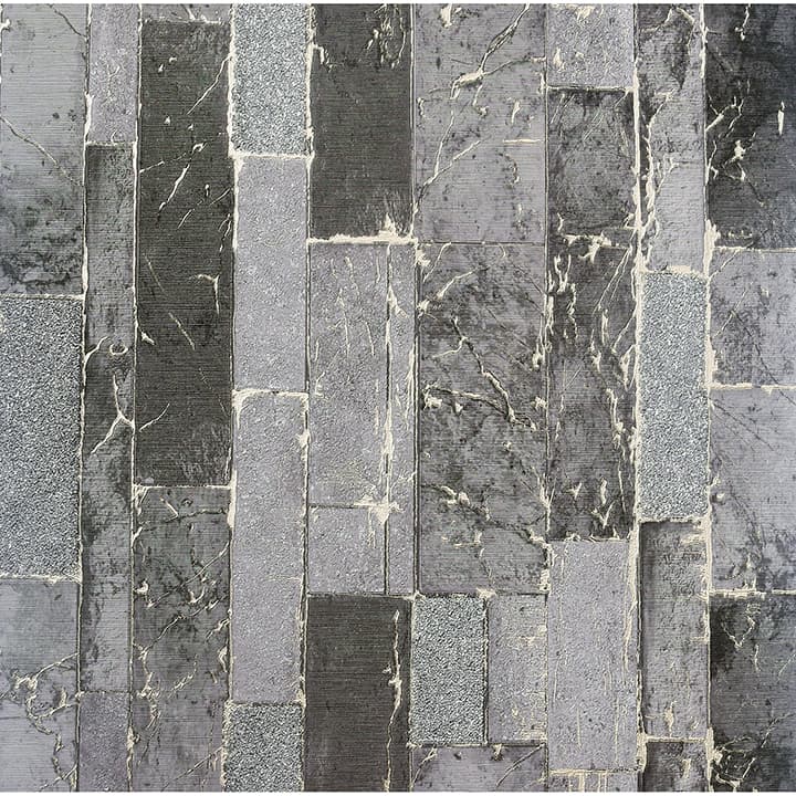 Kintsugi Black Geometric Wallpaper- Arthouse