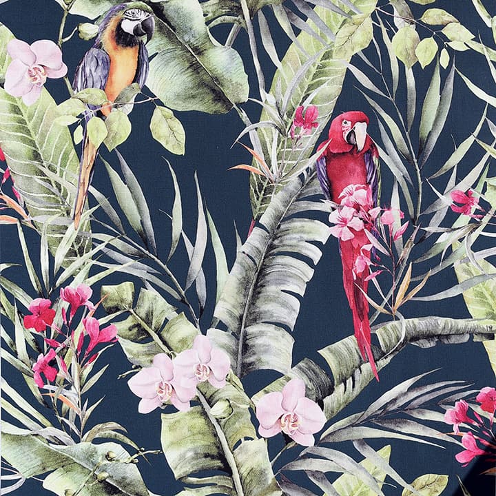 Rudy Navy Pretty Polly Wallpaper- Arthouse