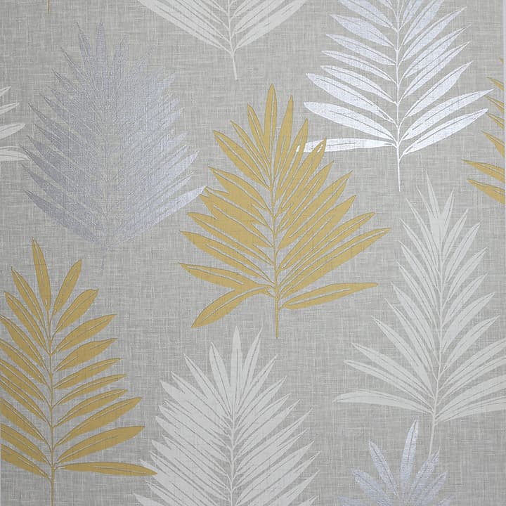Willis Mustard Palm Frond Wallpaper- Arthouse