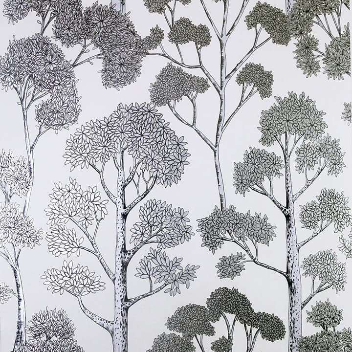 Blanche Silver Trees Wallpaper- Arthouse