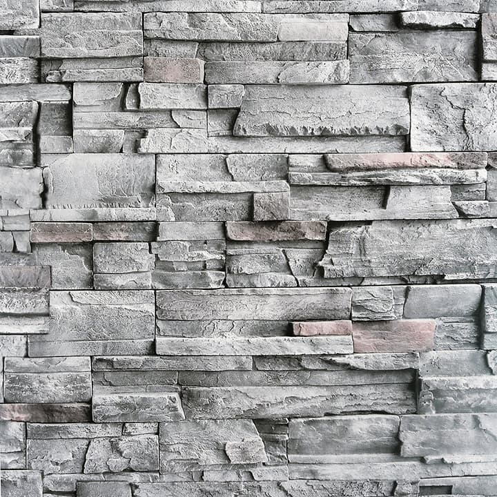 Cornell Grey Slate Wall Wallpaper- Arthouse