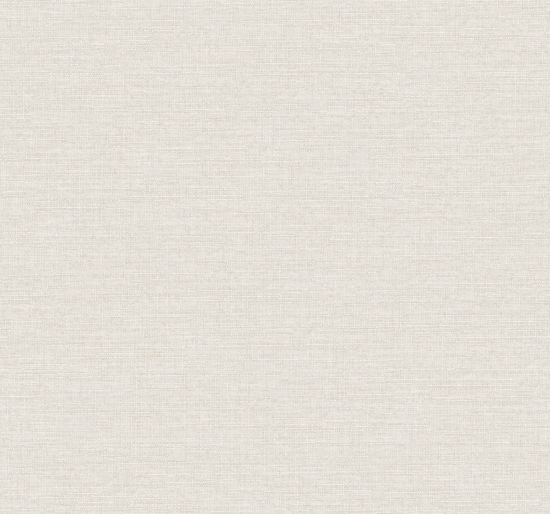 Terrene Dove Faux Linen Wallpaper