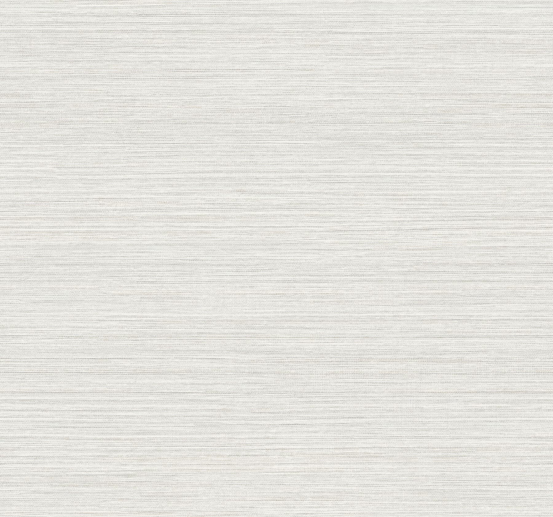 Mystic Off-White Faux Grasscloth Wallpaper