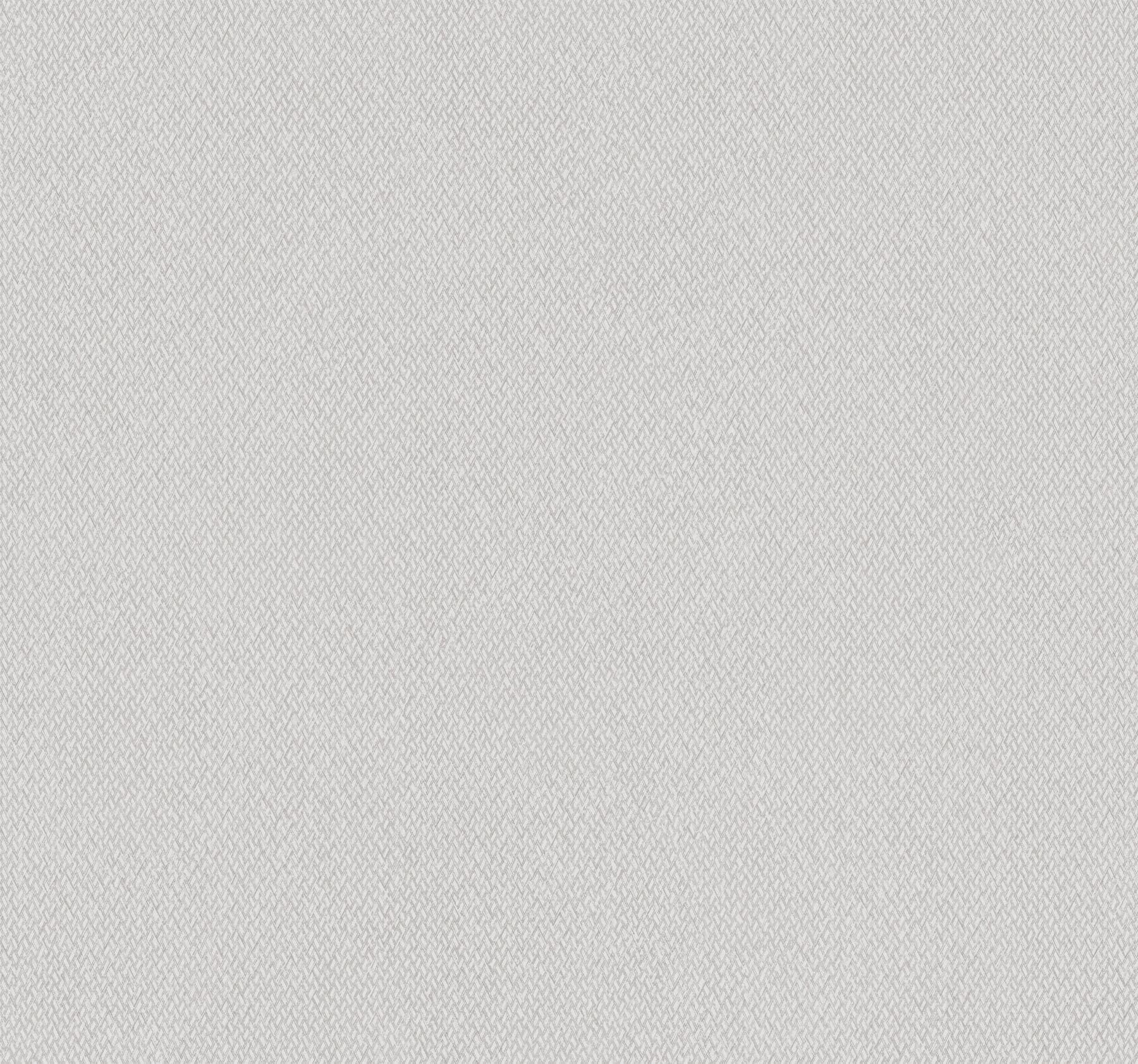 Tisket A Tasket Light Grey Basketweave Wallpaper