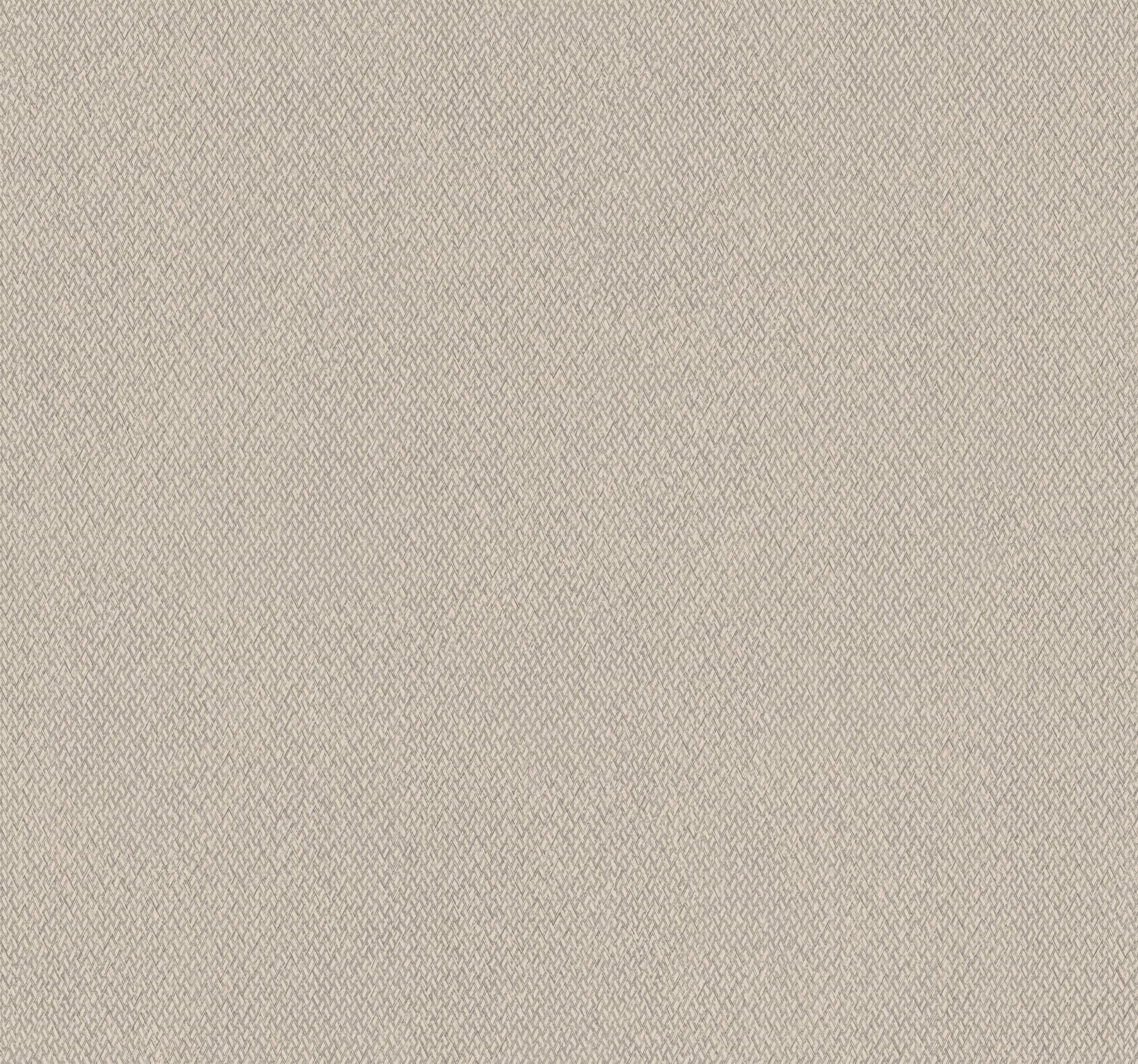 Tisket A Tasket Grey Basketweave Wallpaper