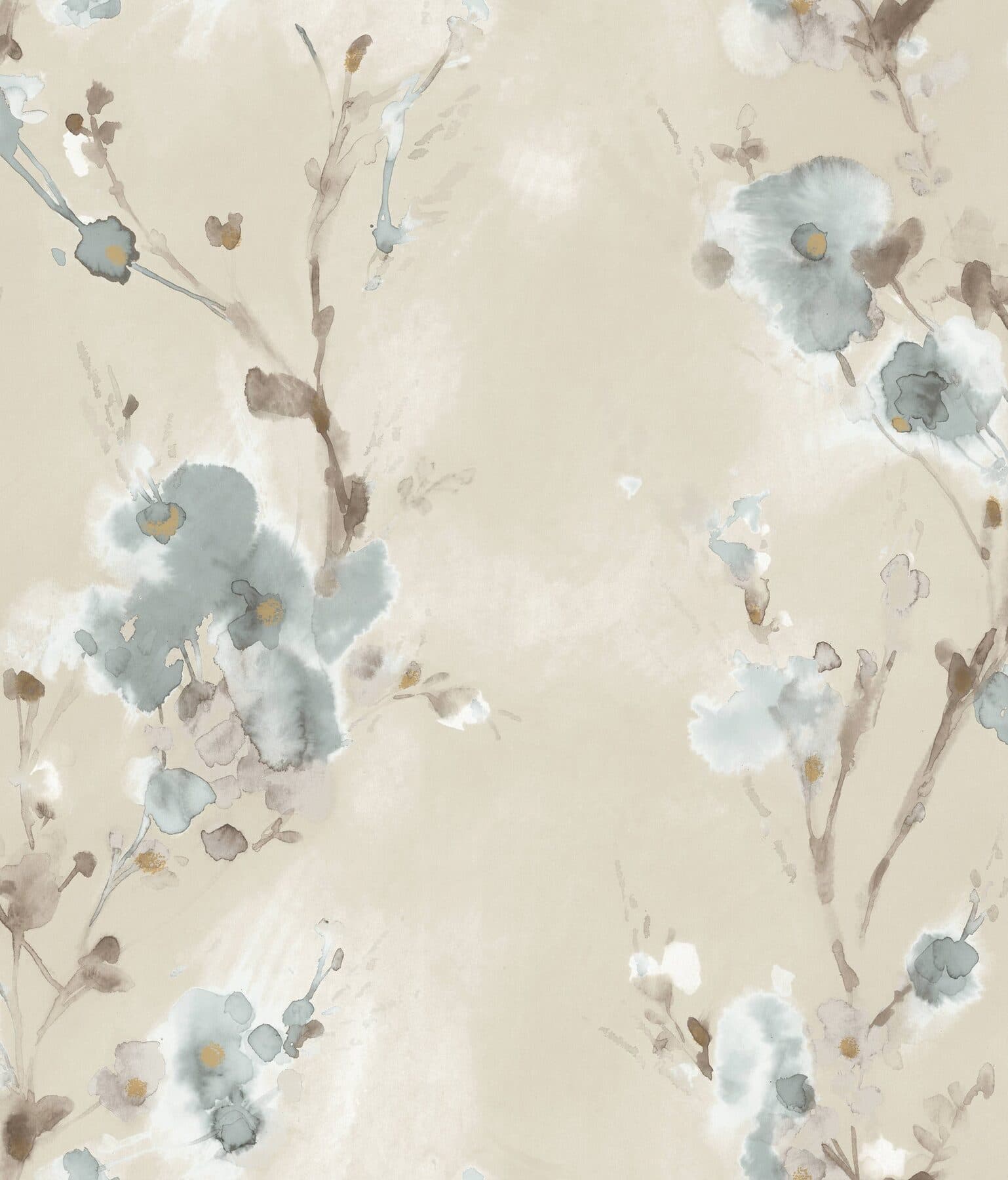 Charm Soft Blue Wallpaper