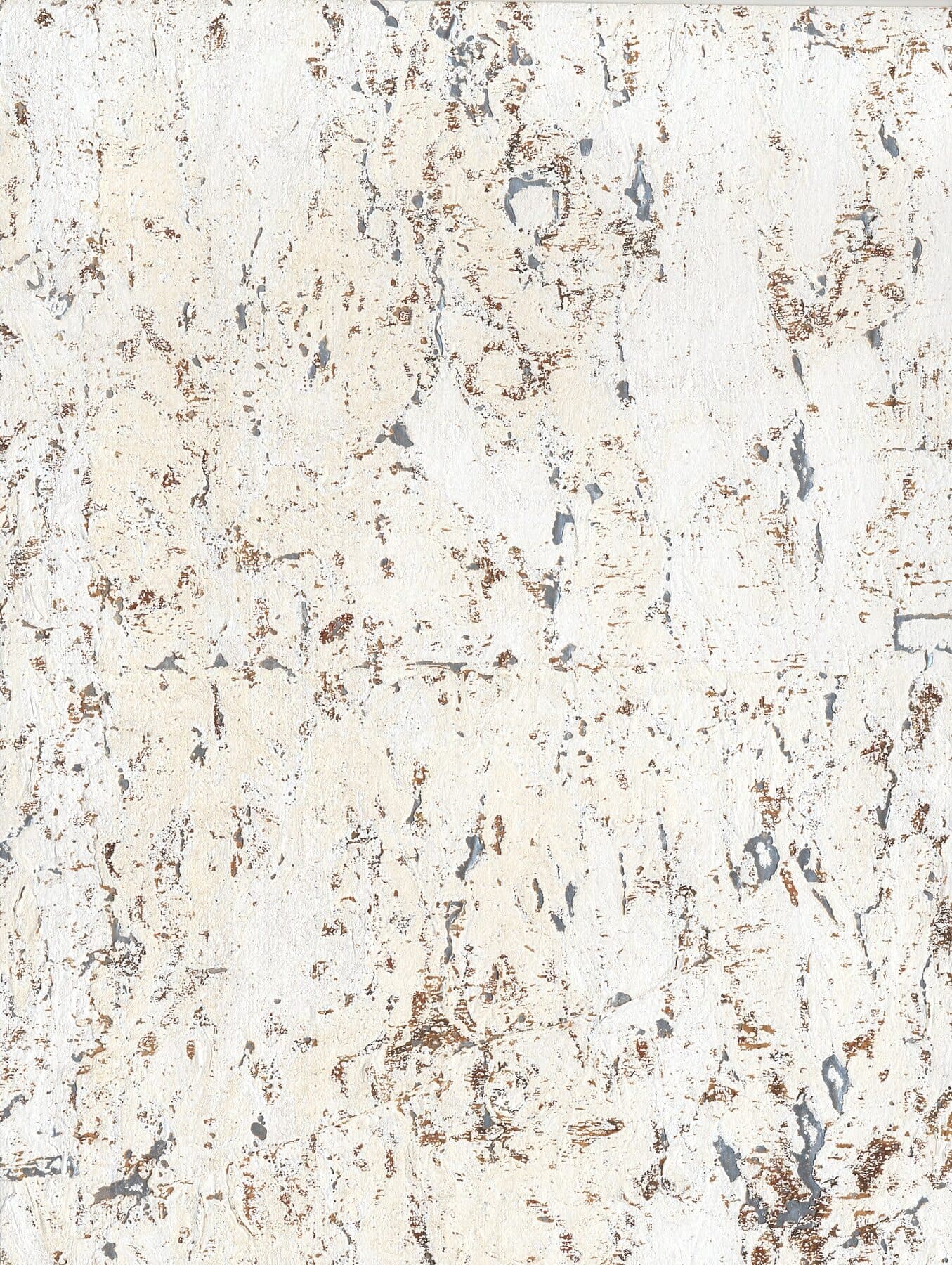 Candice Olson Cork White On Silver Wallpaper