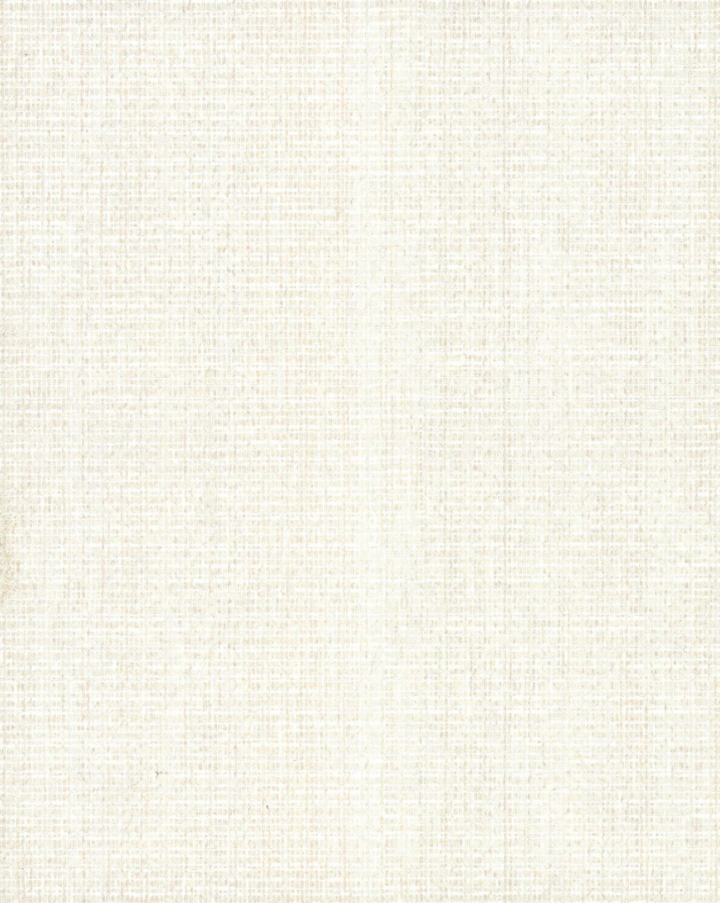 Textural Linen Off White Wallpaper