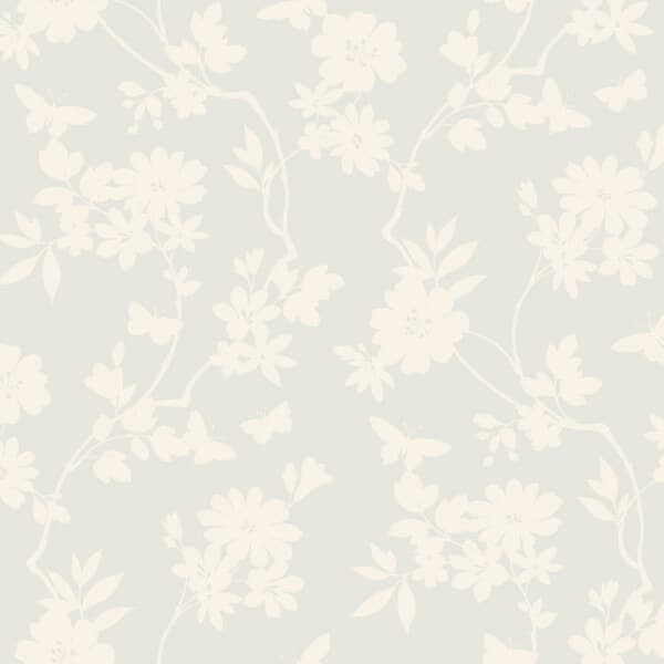 Flutter Vine Wallpaper- Pearl