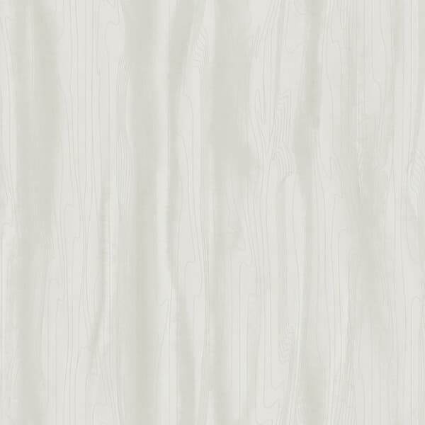 Fantasy Faux Bois Wallpaper- White/Pearl