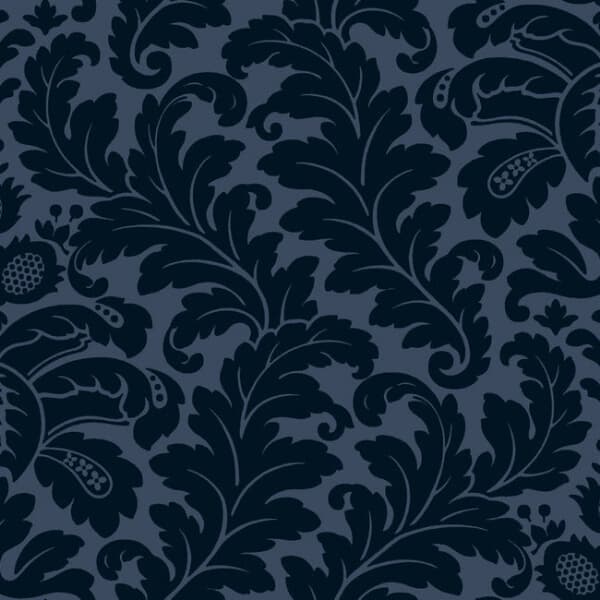 Modern Romance Wallpaper- Navy