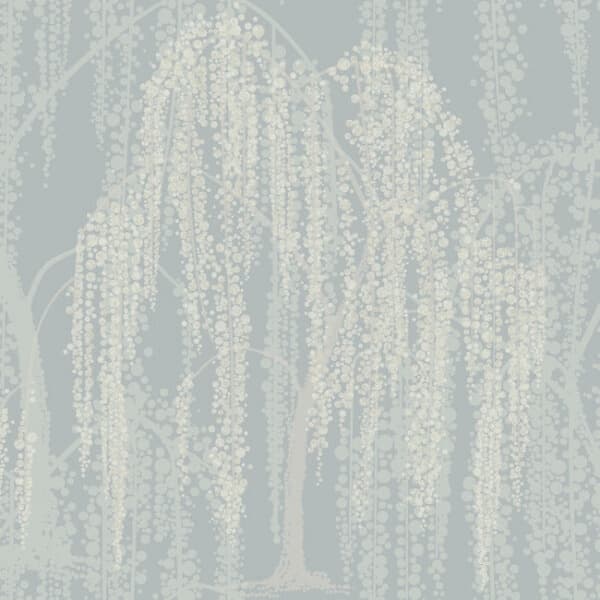 Willow Glow Wallpaper- Smokey Blue