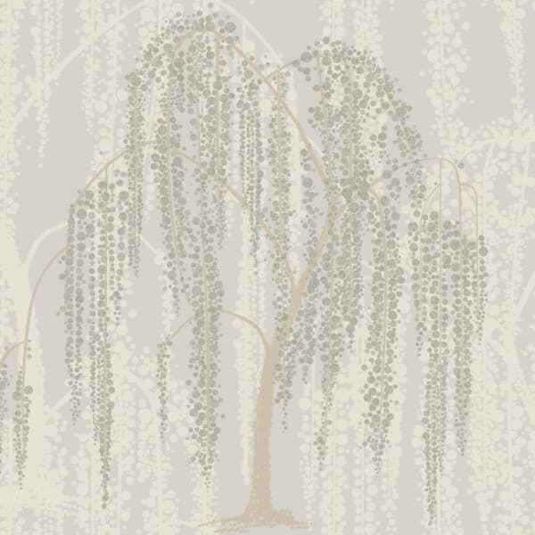 Willow Glow Wallpaper- Light Taupe