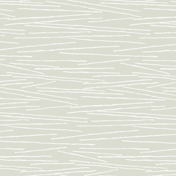 Line Horizon Wallpaper- Soft Green
