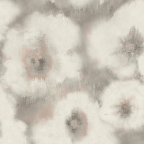 Blended Floral Wallpaper- Clay