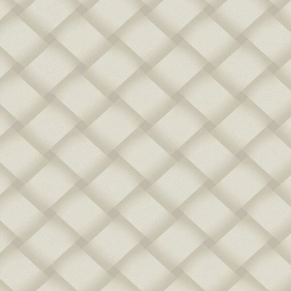 Bayside Basket Weave Wallpaper- Neutral