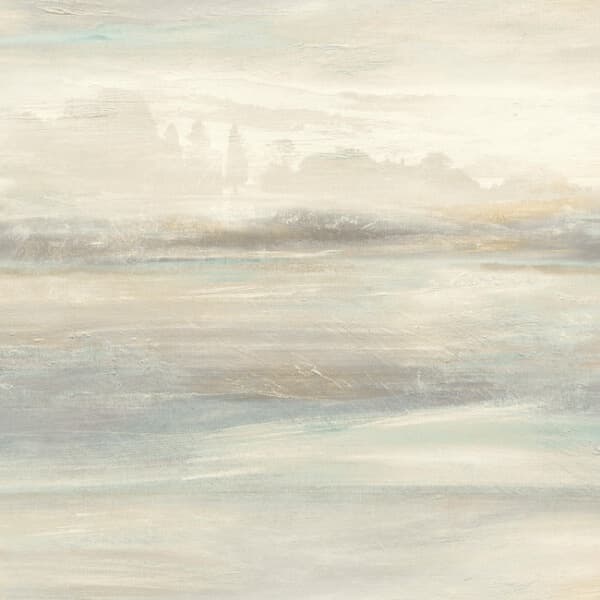 Soothing Mists Scenic Wallpaper- Multi