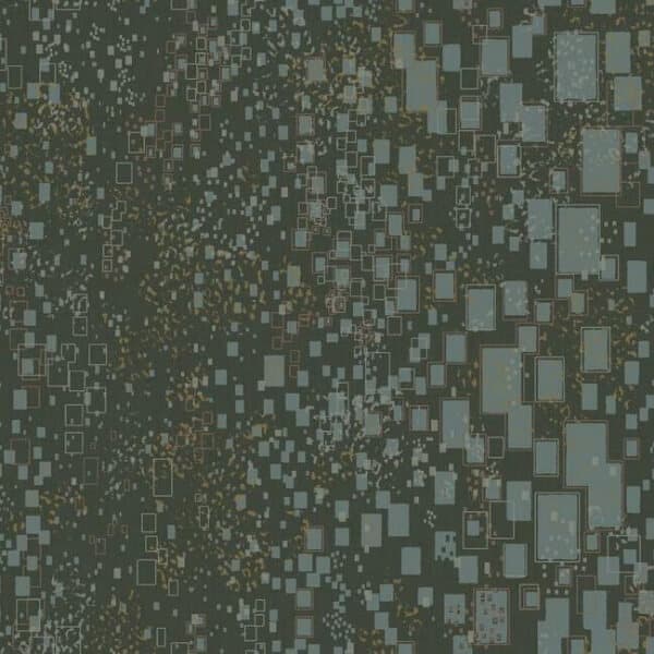 Gilded Confetti Wallpaper- Charcoal