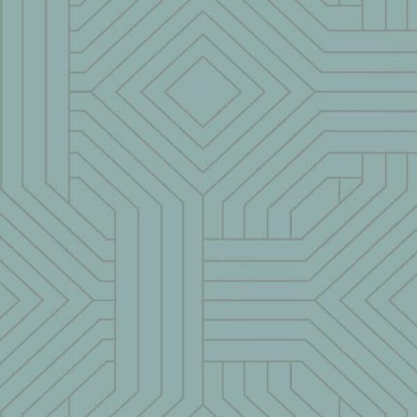 Diverging Diamonds Wallpaper- Verdant