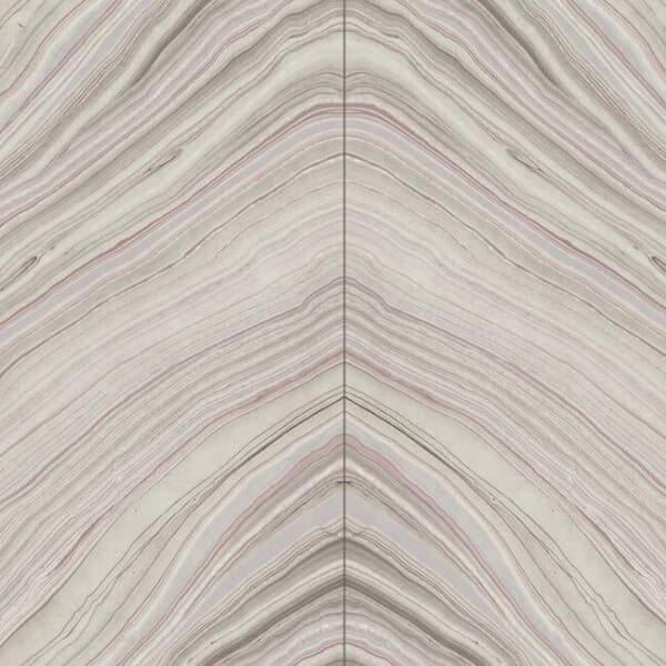 Onyx Strata Wallpaper- Moonlight Blush