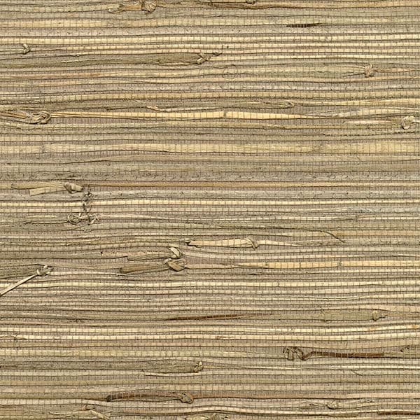Anhui Brown Grasscloth Wallpaper