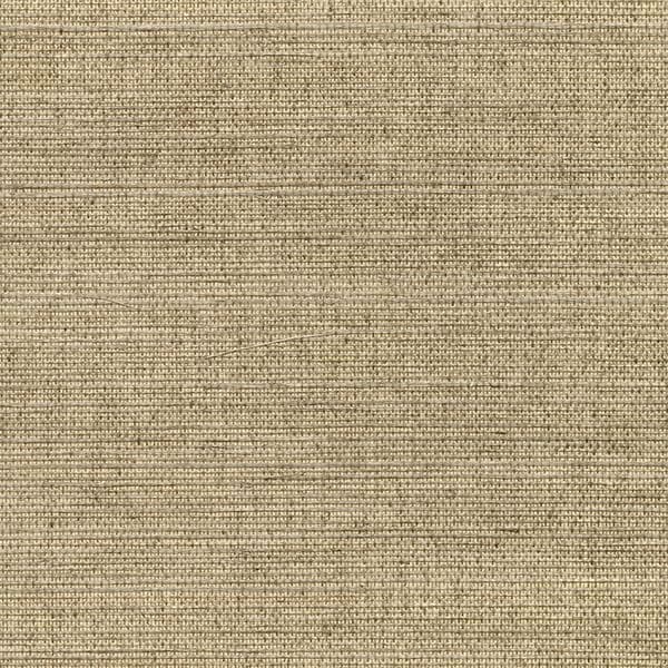 Kansu Brown Sisal Grasscloth Wallpaper