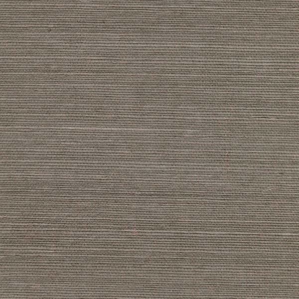 Ming Taupe Sisal Grasscloth Wallpaper