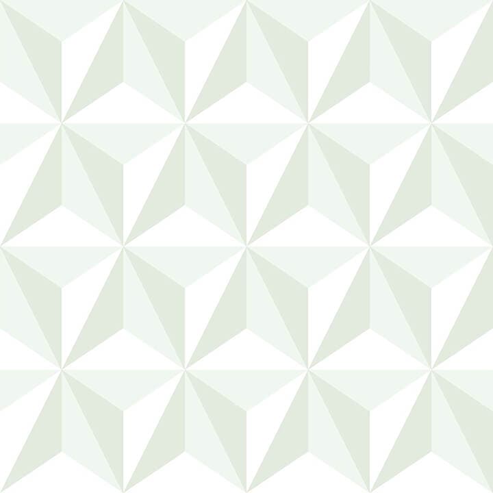 Adella Sage Geometric Wallpaper
