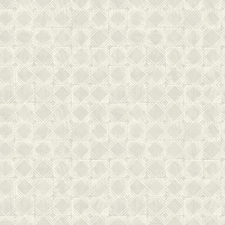 Button Block Light Grey Geometric Wallpaper