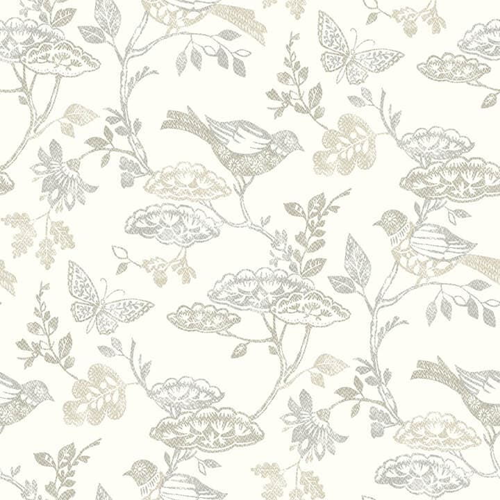 Malmo Grey Trail Wallpaper